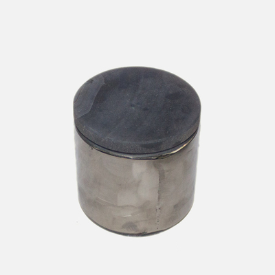 Laboratorium 1L 130mm Ceramic Ball Mill Jars Dengan Tutup Tanpa Retak