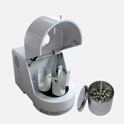 1.5KW 12L Laboratorium Rotasi Bola Penggilingan Mesin Pulverizer Kontrol PLC
