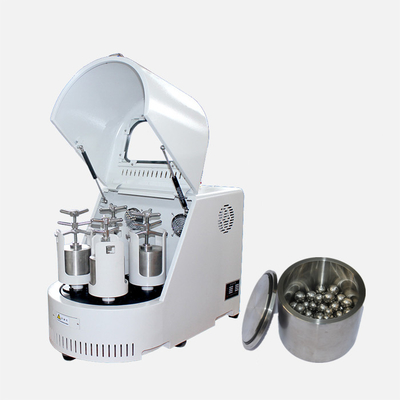 Mini 0.4L Laboratory Ball Mill Machine Movable Nano Powder Grinding Equipment