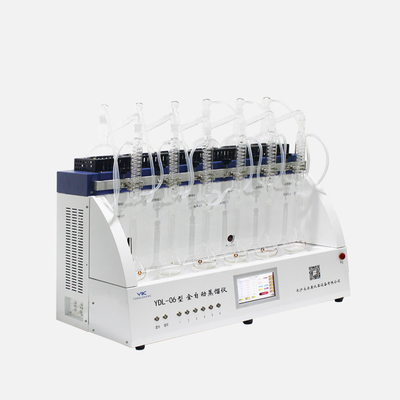 Unit Distilasi Otomatis ISO 2-10ml / Min, Instrumen Distilasi Air Chiller