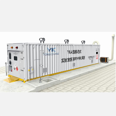 Barang Berbahaya Wadah Penyimpanan Limbah Berbahaya H2900mm AC 220V