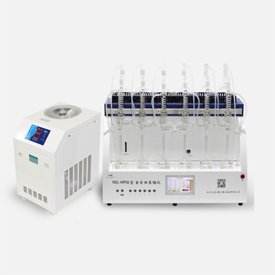 Unit Distilasi Otomatis ISO 2-10ml / Min, Instrumen Distilasi Air Chiller