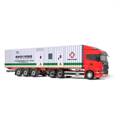 40Ft Mobile PCR Lab Untuk Amplifikasi Persiapan Ekstraksi DNA RNA Mastermix