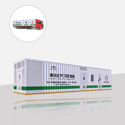 Lab PCR Seluler Diagnostik Medis Waktu Nyata 13.5m X 2.98m X 2.98m